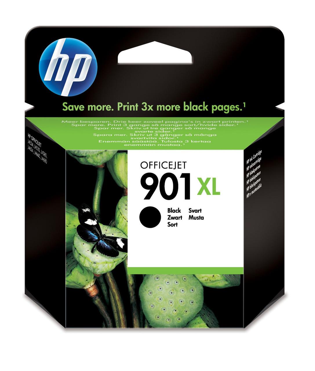 HP Original HP 901XL Black Ink Cartridge (CC654AE)