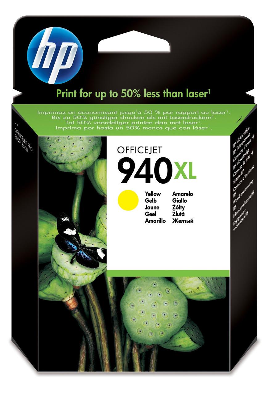 HP Original HP 940XL Yellow Ink Cartridge (C4909AE)