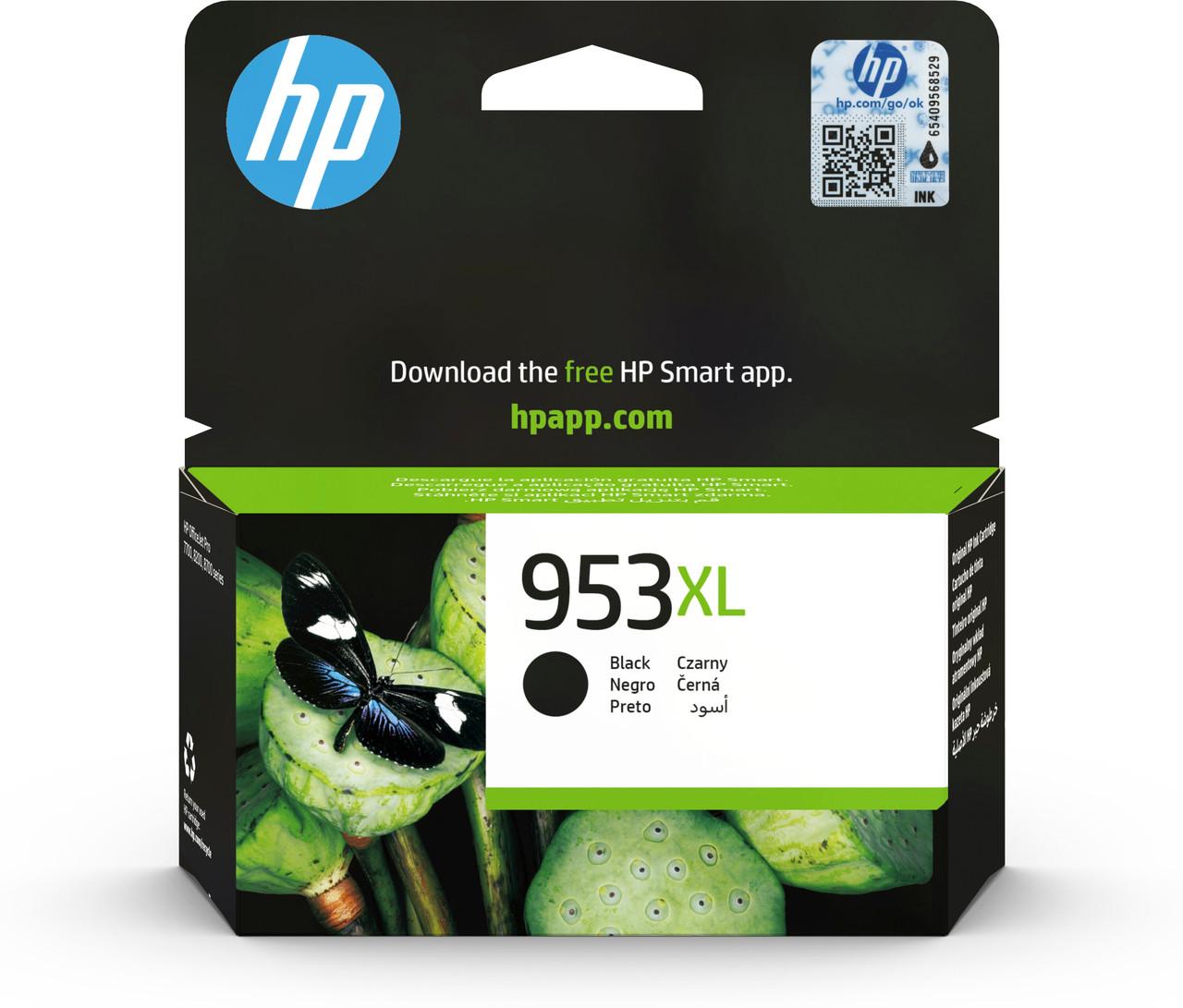 HP Original HP 953XL Black Ink Cartridge (L0S70AE)