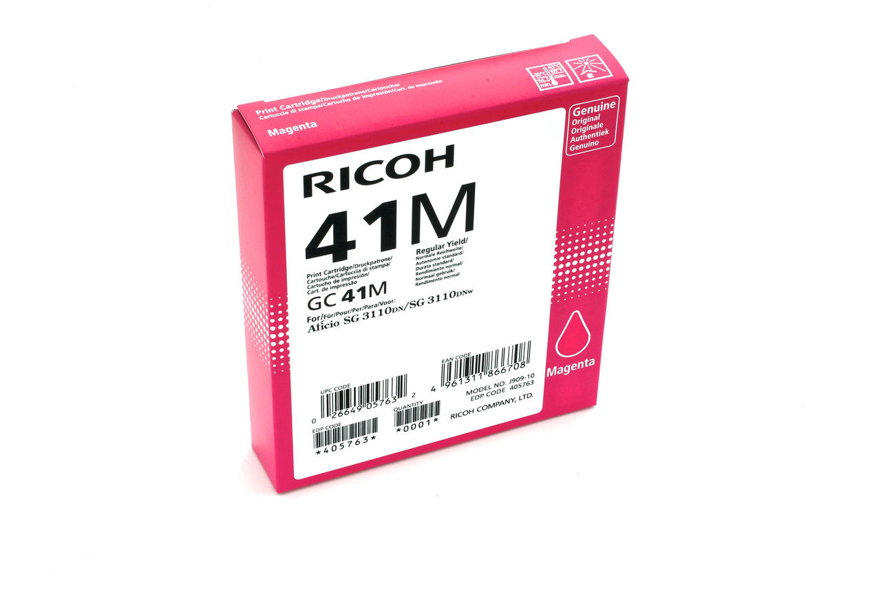 Ricoh 405763 ink cartridge Original Magenta