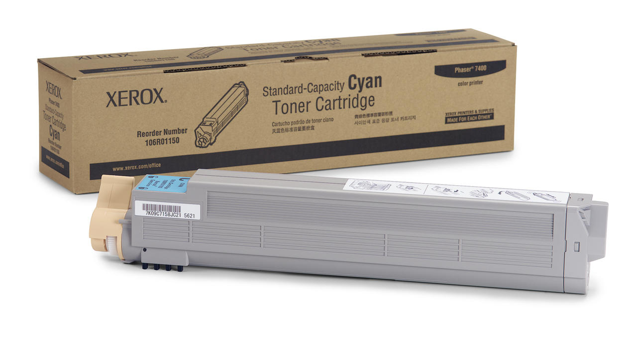 Xerox Cyan Standard Toner Cartridge 9,000 pages