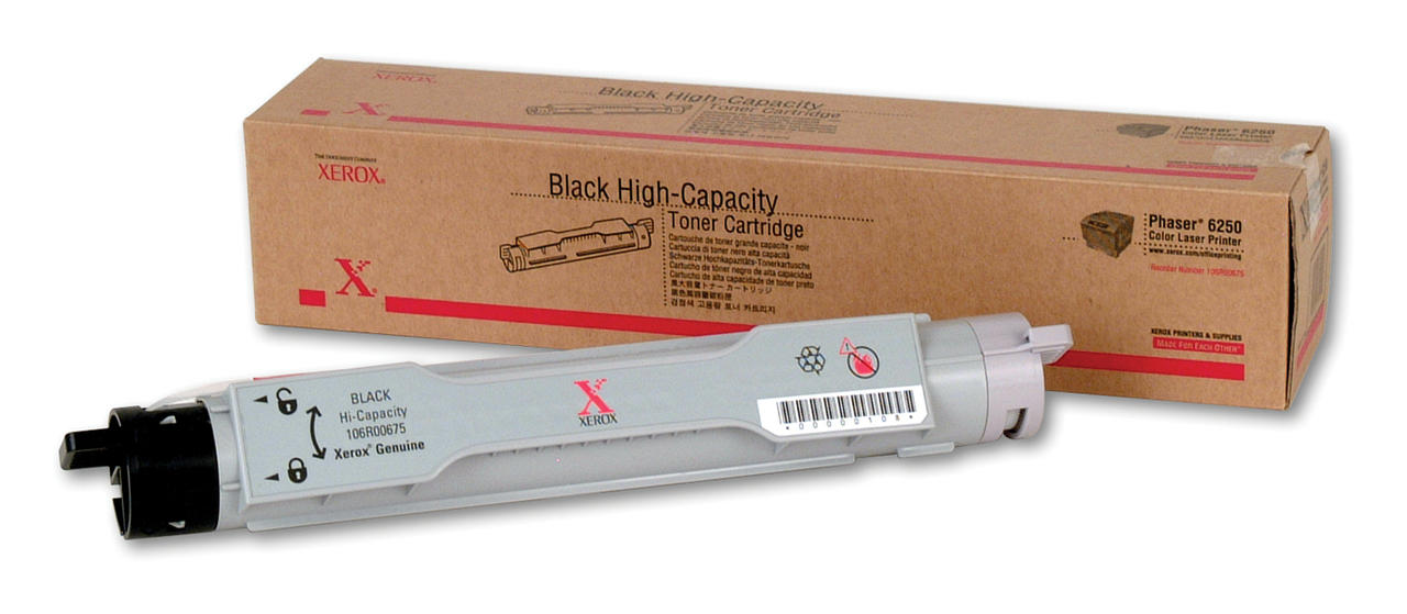 Xerox Phaser 6250 Black High Cap Toner Cartridge