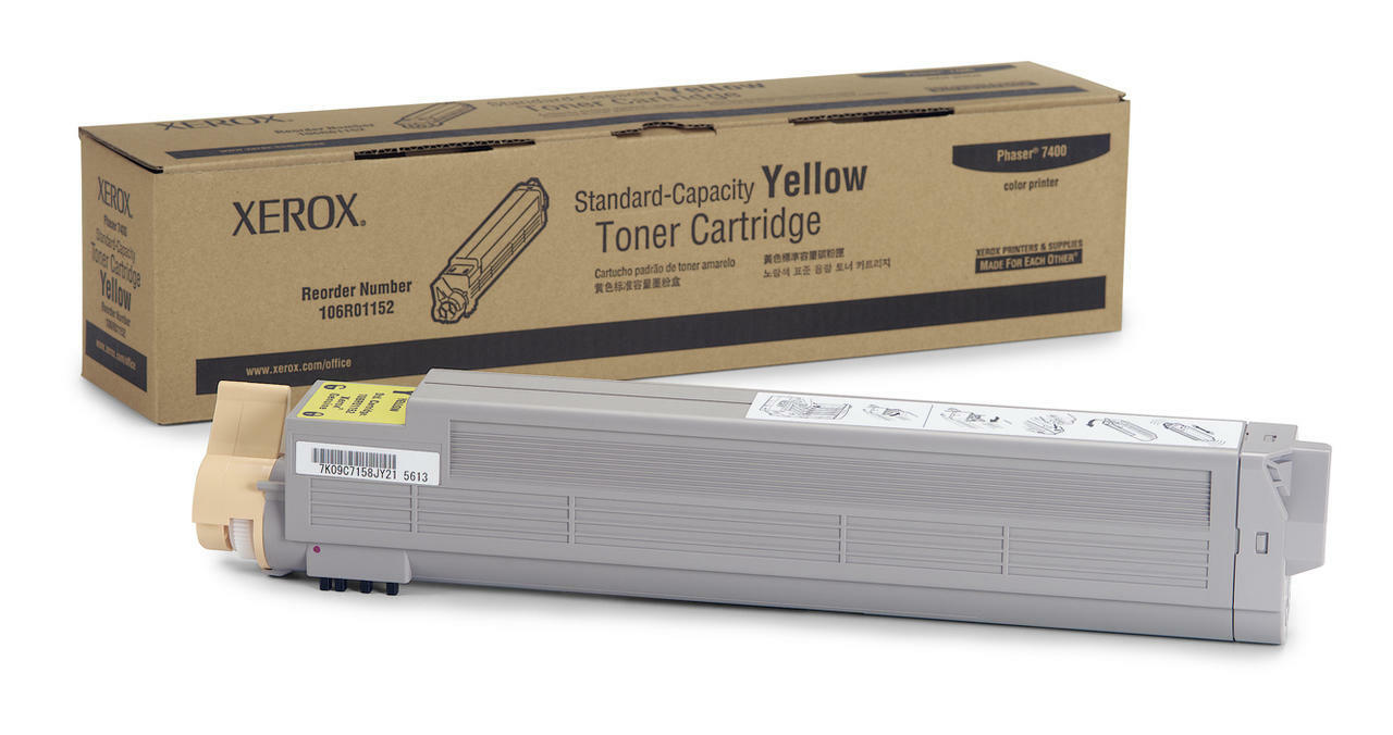 Xerox Yellow Standard Toner Cartridge 7,500 pages