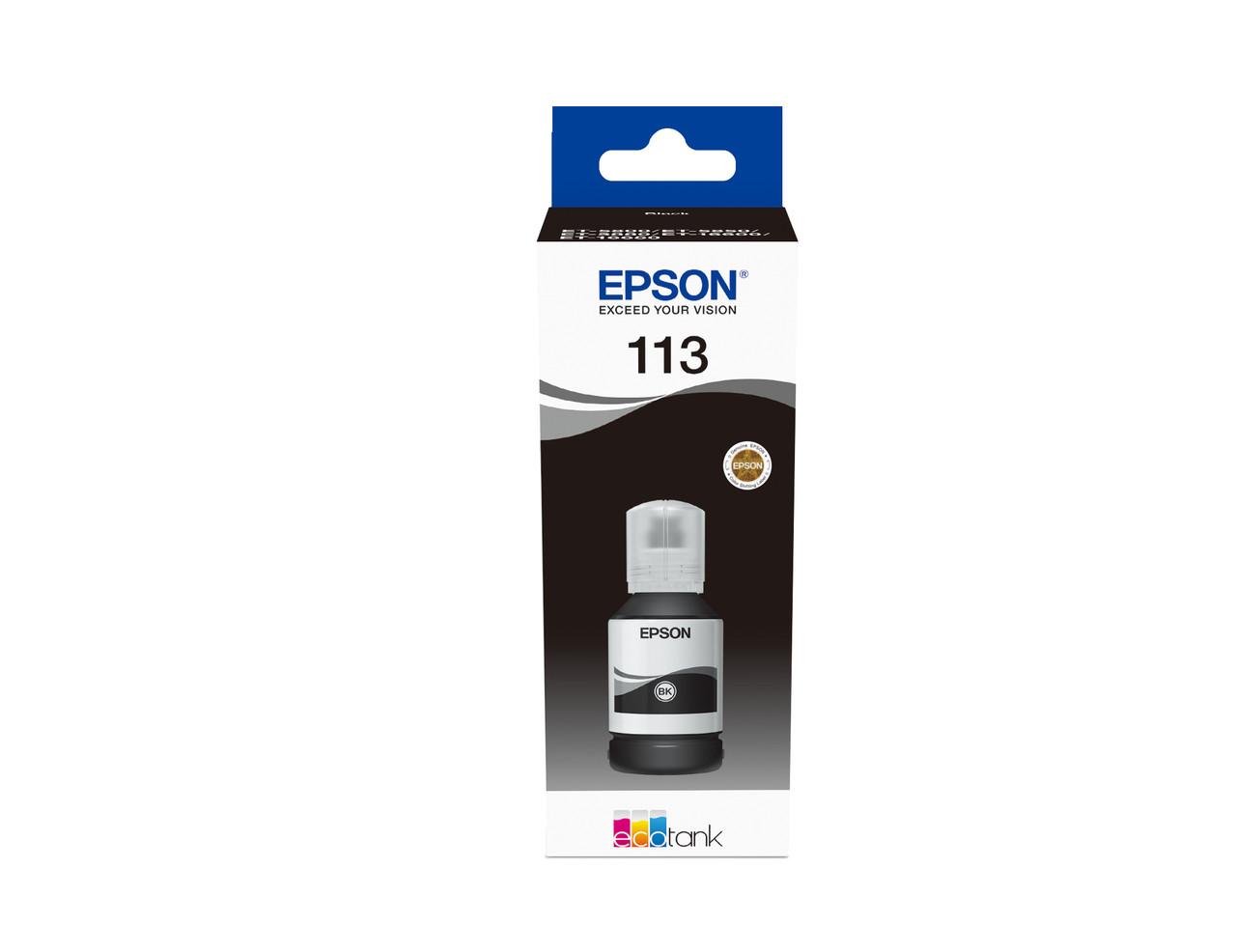 Epson 113 Ecotank Pigment Black Ink 127ml (C13T06B140)