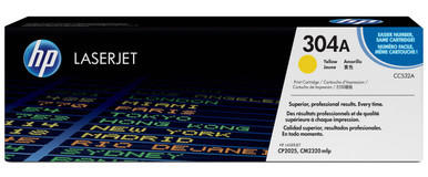 HP 304A Original yellow Toner Cartridge (B Grade)
