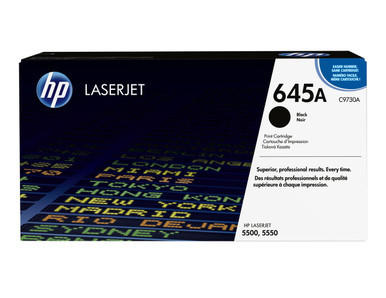 HP 645A Original Black Toner Cartridge (B Grade)