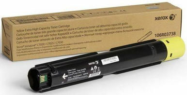 Xerox Yellow High Capacity Toner Cartridge 16.5k pages for VLC70XX - 106R03738 (B Grade)