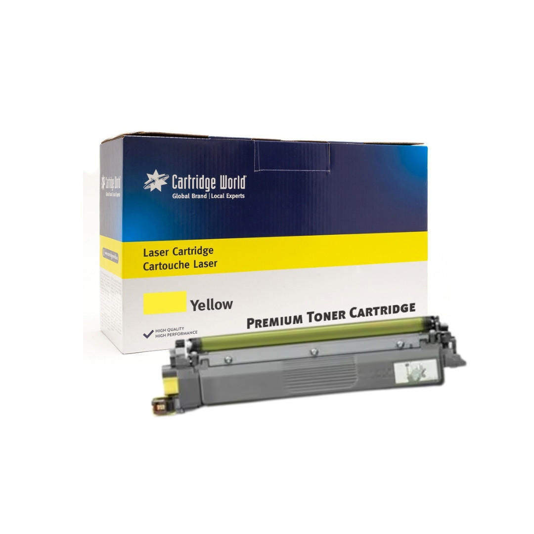 Cartridge World Compatible Brother TN248Y Standard Yield Yellow Toner Cartridge