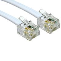 Cartridge World RJ11 (M) to RJ11 (M) 3m White OEM Cable