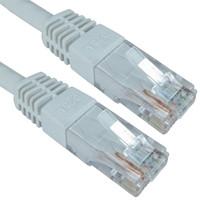 Cartridge World RJ45 (M) to RJ45 (M) CAT6 0.25m White OEM Moulded Boot Copper UTP Network Cable