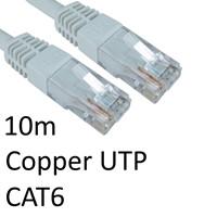 Cartridge World RJ45 (M) to RJ45 (M) CAT6 10m White OEM Moulded Boot Copper UTP Network Cable