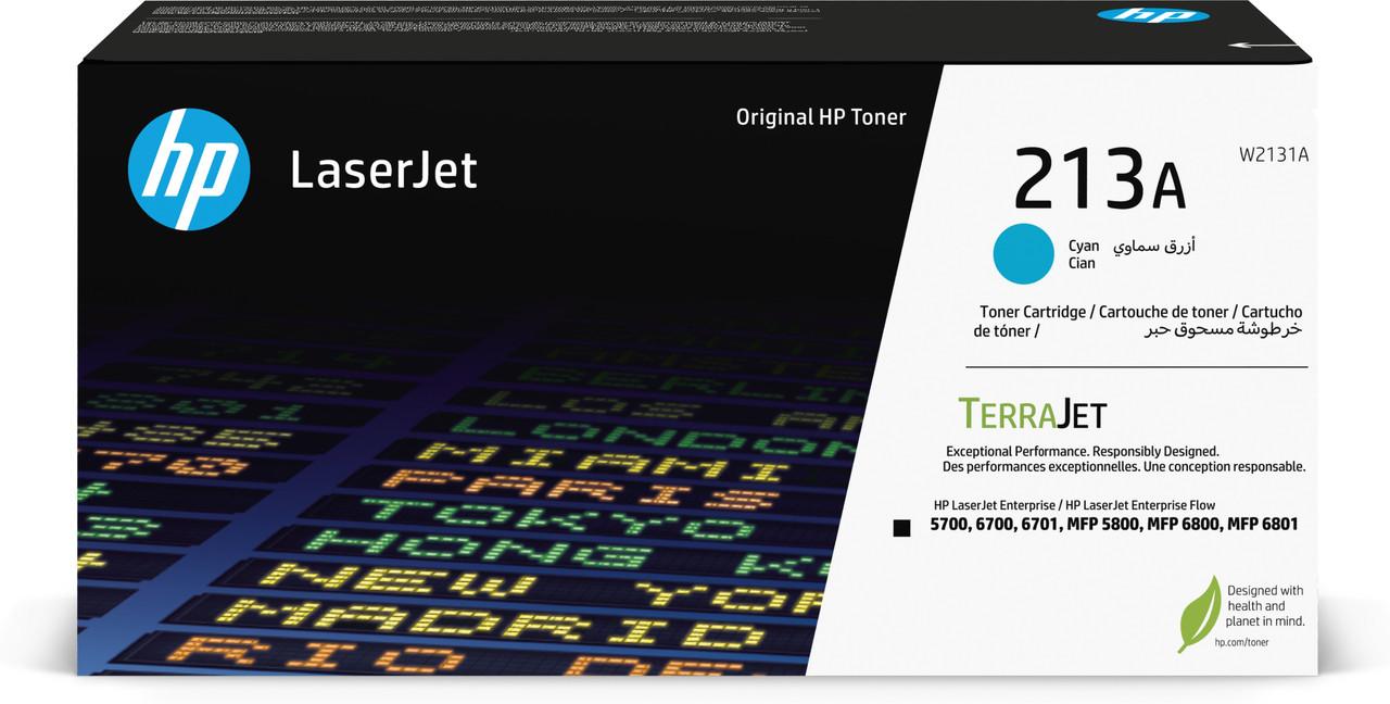 HP 213A Cyan Standard Toner Cartridge (W2131A)