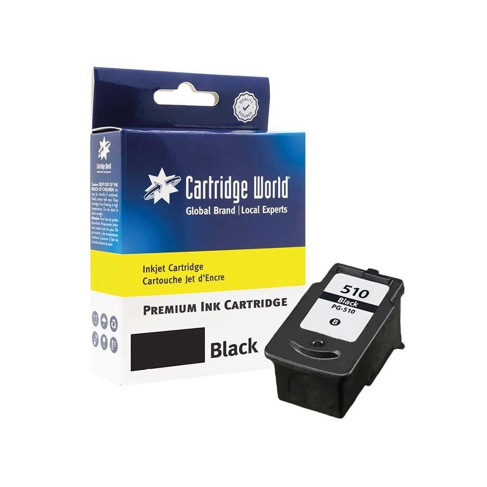 Cartridge World Compatible with Canon PG-510 Black Inkjet Cartridge 2970B001