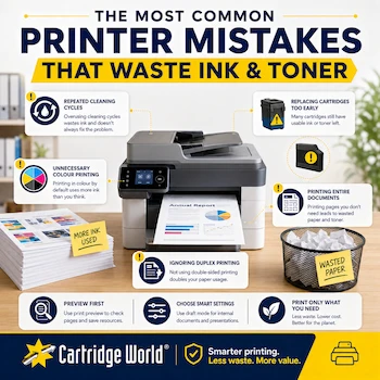 The Most Common Printer Mistakes That Waste Ink and Toner