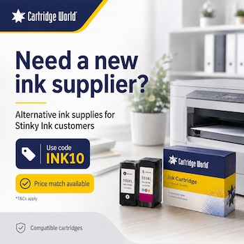 Stinky Ink Still Offline: Where to Buy Ink Cartridges Instead