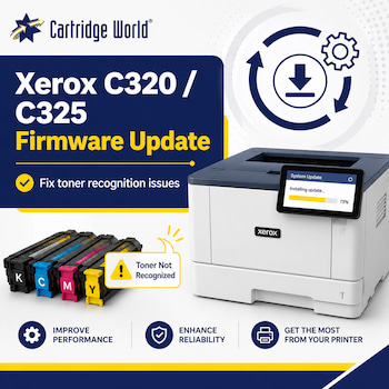 Xerox C320 & C325 Firmware Update Guide | Toner Not Recognised
