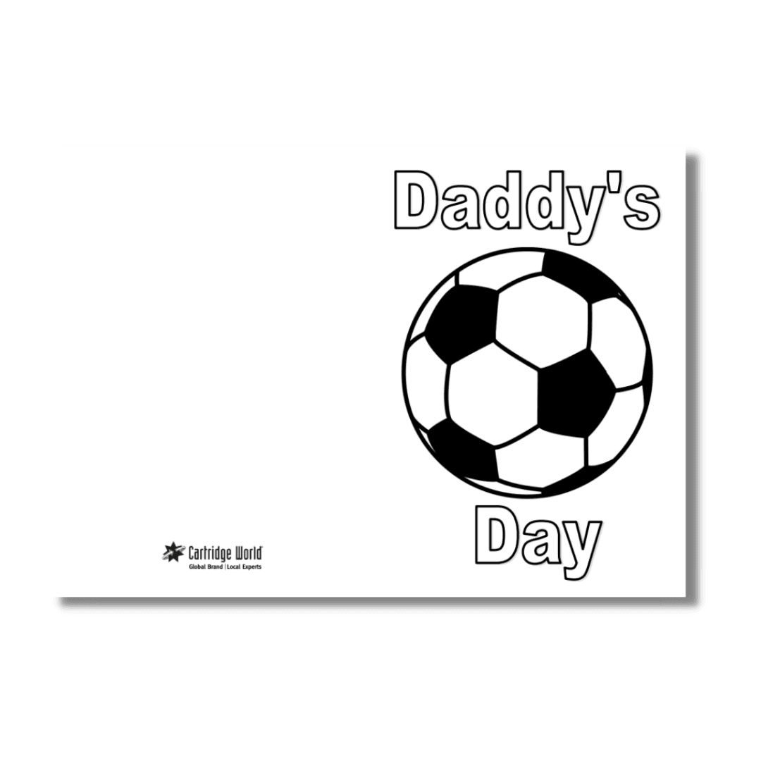 Daddys Day Card