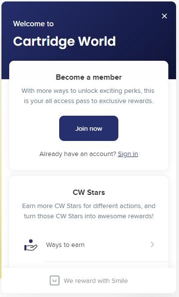 CW Stars rewards