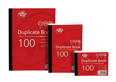ValueX Dup Plain Book 105x130mm PK5 - Duplicate Books - Carbonless Paper