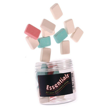 ValueX Eraser Assorted Colours PK25 - Erasers - Stationery Accessories