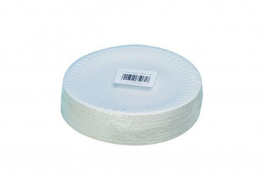 ValueX Paper Plates 7in WhitePK100 - Disposable Plates - Paper Plates
