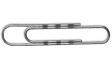ValueX Paperclip Giant Wavy 73mm PK100 - Paperclips - Office Supplies