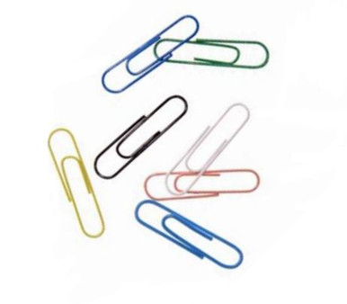ValueX Paperclip Large Plain Asstd PK100 - Paper Clips - Large Paper Clips