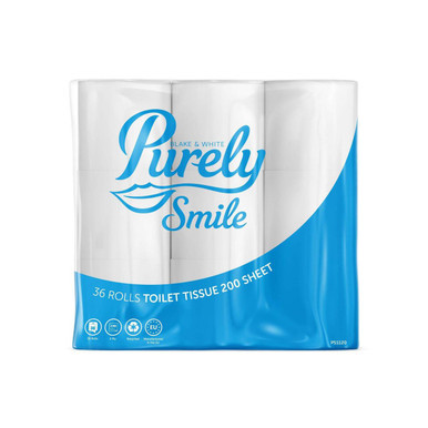 ValueX Toilet Roll 2Ply 200 Shts PK36 - -