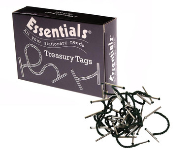ValueX Treasury Tag Metal 152mm PK100 - Metal Tags - Document Fasteners