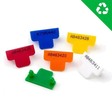 Versapak T Security Seals Numbered PK500 - Tamper Evident Seals - Bag Seals