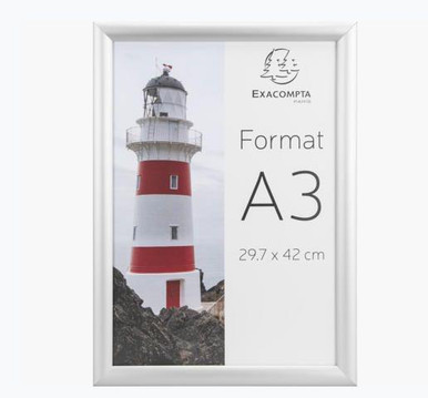 Wall Snap Frame Aluminium A3 PK1 - Snap Frames - Poster Holders