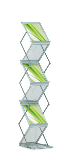 Zig Zag 6xA4 Portrait Brochure Stand - Display Stands - Office Displays