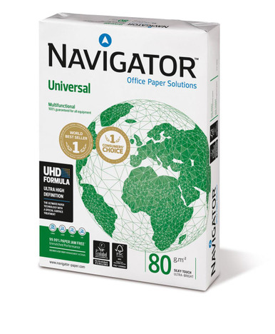 Navigator Uni Paper 80gsm A4 BX5 reams - A4 - Copy Paper