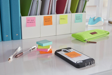 Super Sticky Notes Cosmic Colour Collection 76 mm x 76 mm 90 Sheets Per Pad (