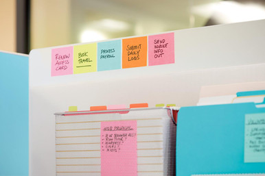 Super Sticky Notes 47.6x47.6mm 90 Sheets Cosmic Colours (Pack 12) 7100290180