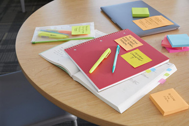 Post it Super Sticky Notes Boost Colours 76x127mm 90 Sheets (Pack 5) 7100258793 - Sti