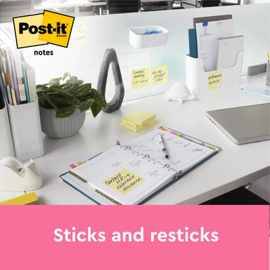 Notes 38 mm x 51 mm Canary Yellow (Pack 16 + 4 FREE) 7100172332 - Sticky Note