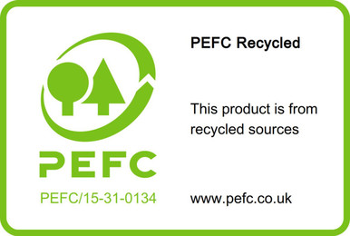 Super Sticky Notes 100% Recycled Canary Yellow Lined 102x152mm 45 Sheets per