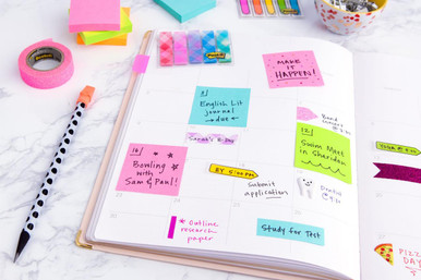 Note Cube 76x76mm 450 Sheets Pastel Pink 2028P - 7100172384 - Sticky Notes -