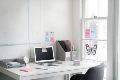 Post it Super Sticky Z Notes Soulful Colours 76x76mm 90 Sheets (Pack 6) 7100259322 -