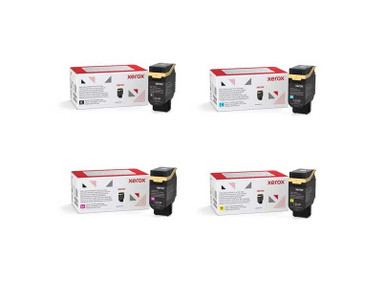 Genuine Xerox VersaLink C410 / C415 4 Colour High Capacity Toner Multipack - -