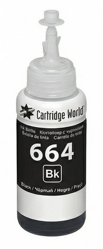 Compatible Epson 664 Ecotank Black Ink bottle (70ml) - C13T664140 - Epson EcoTank Ser