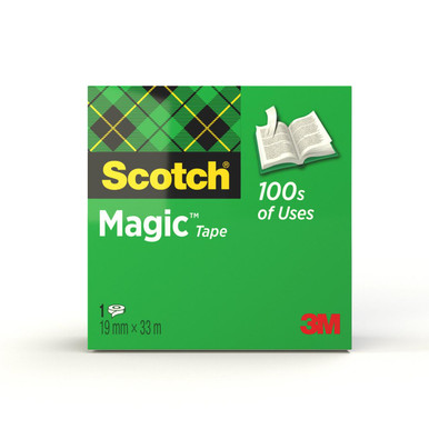 ScotchÃ‚Â® Magic Tape 19 mm x 33 m 1 Roll/Pack - Invisible Tape - Magic Tape
