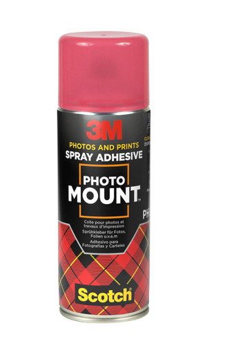 3M ScotchÃƒâ€šÃ‚Â® PhotoMount Adhesive Spray 400 ml 1 Can/Pack - Spray Adhesives - Permanent Adhesives