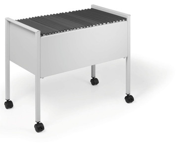 Durable ECONOMY File Trolley 80 Grey - File Storage - File Trolleys