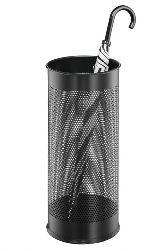 Durable Metal Umbrella Stand Black - Umbrella Stands - Metal Umbrella Stands