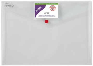 Polyfile ID A4 Clear- 5 Files - Polyfiles - Document Holders
