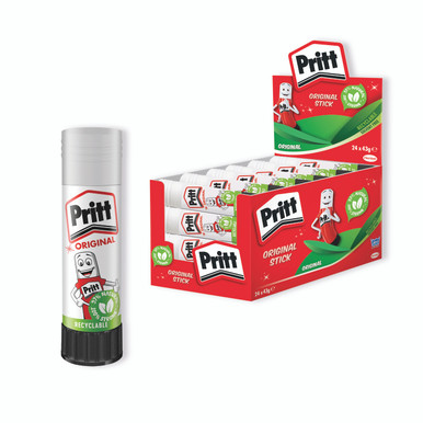 Pritt Stick 43G Glue Stick PK24 - -