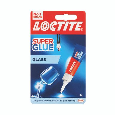 Loctite Super Glue Glass Bond 3G - -