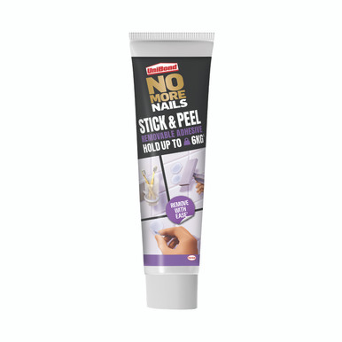 Unibond No More Nails Stick+peel 44G - -